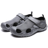 Large Size Cozy Mesh Velcro Sandals for Male