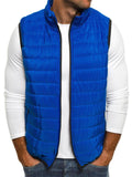 Men's Casual Stand-Collar Quilted Puffer Vest