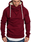 Men's Fashion Solid Color Velvet Hoodie