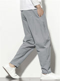 Mens Casual Vintage Loose Harem Pants