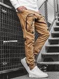 Skinny Brown Cargo Pants Mens